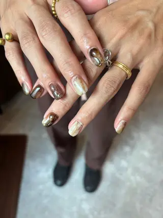 ネイル 【新宿三丁目】 もえNoël🎨🤍のネイルデザイン