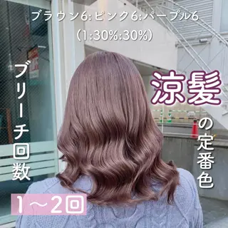 ミディアム カラー ヘアアレンジ メンズ 韓国ヘア特化💍 tiam💍ブリーチのヘアスタイル