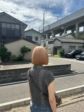 ショート ブリーチ屋さん/ブリ ーチ矯正🫧あずみのヘアスタイル