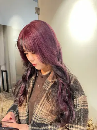 カラー 山下 悠月のヘアスタイル