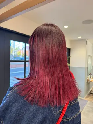 セミロング カラー 🎀Natsumi /暖色カラー🎀のヘアスタイル