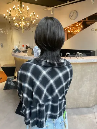 ショート 藤原快斗/レイヤー /ウルフ/ハイトーンのヘアスタイル