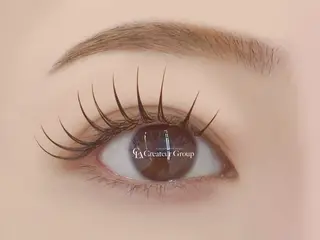 マツエク・マツパ Crea la Luce出雲所属・R inのマツエク・マツパデザイン