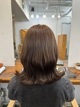 ミディアム カラー 横浜/メンズ特化/ Farbe/田中颯斗のヘアスタイル