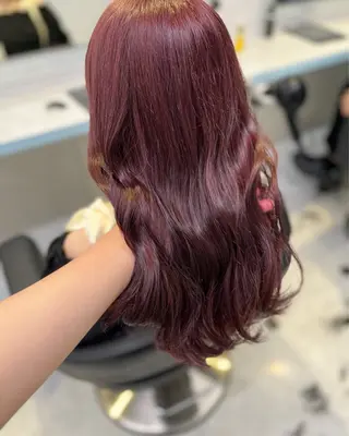 セミロング カラー ヘアアレンジ 愛されカラー🩷 はるなのヘアスタイル