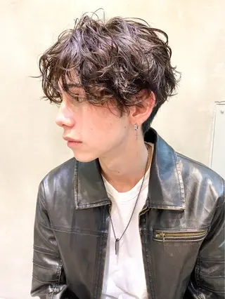 カラー パーマ メンズ モテ髪クリエイター 【成田修平】のヘアスタイル