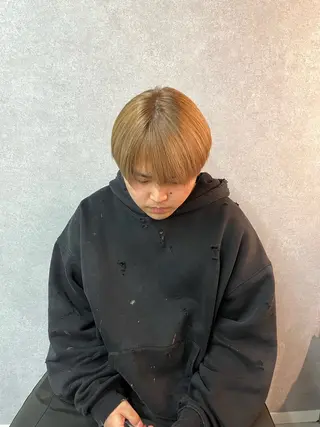 メンズ アイバ シュンのヘアスタイル