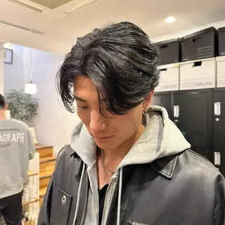 ショート パーマ メンズ 【メンズヘア】 原宿/Kasumiのヘアスタイル