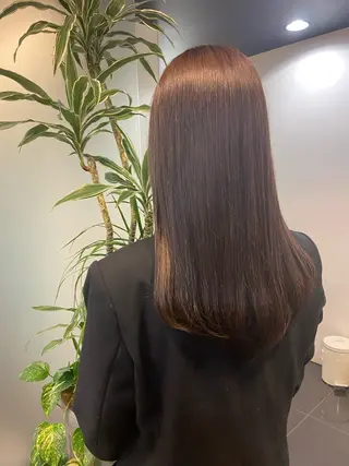 ロング ダブルカラーベージュ カラー/tuburaのヘアスタイル