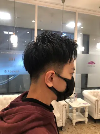 ショート メンズ 京都駅メンズカット/ パーマ/Keigoのヘアスタイル