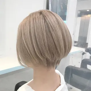 ショート カラー 🪄池袋ハイトーン 🪄ブリーチカラーのヘアスタイル