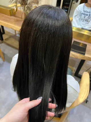 ロング 浜崎 恵澄のヘアスタイル