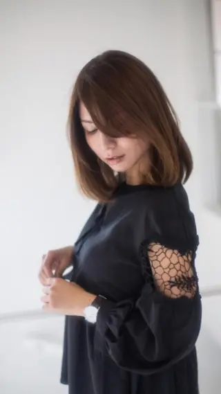 ミディアム メンズお任せ下さい！ 店長⭐︎小橋のヘアスタイル