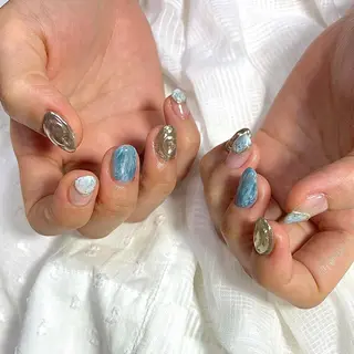 ネイル Nailsalon BLOOM🌷 山崎のネイルデザイン