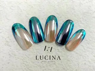 ネイル 新橋 ルキナ スタッフのネイルデザイン