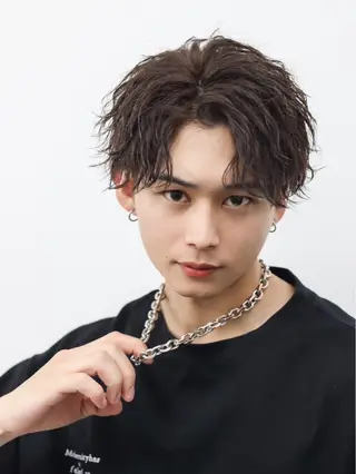 ショート メンズ 革命🔥ツイスパ/フ ェザー特化SHOTAのヘアスタイル