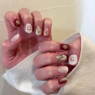 ネイル 新井 ひなののネイルデザイン