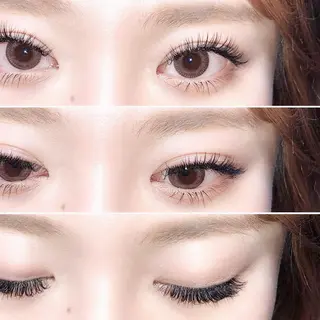 マツエク・マツパ AKANE 🩵のマツエク・マツパデザイン