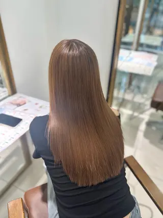 ロング 髪質改善透明感カラー 🤍Nanakoのヘアスタイル