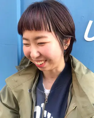 ショート カラー ニュアンスヘア☆樋口 希世☆のヘアスタイル