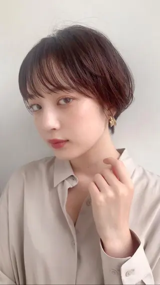ショート イメチェンカット✂️ 錦糸町佐藤店長のヘアスタイル