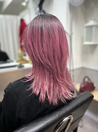 ミディアム カラー cfr professional artist salon所属・佐野 智史のヘアスタイル