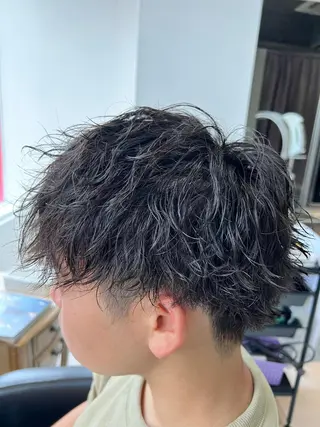 パーマ メンズ パーマ特化美容師 茂木広幸のヘアスタイル