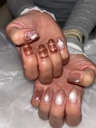 ネイル ぽっぷん satomiのネイルデザイン