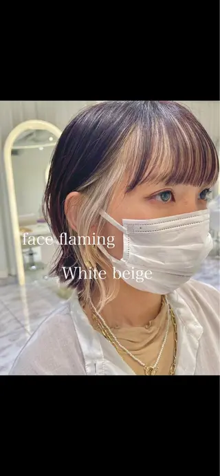 ショート カラー インナーカラー/レイ ヤーカット♡/マキシのヘアスタイル