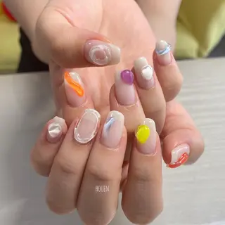 ネイル I P'ink nail salon所属・I pinknail 韓国風·持ち込み専門のネイルデザイン
