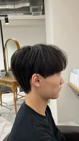 ショート パーマ メンズ 🏆メンズヘア特化 🥇代表りんぺーのヘアスタイル