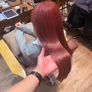 ショート ブリーチ/髪質改善/ レイヤー/YUTO‎のヘアスタイル