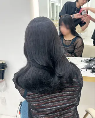 ミディアム レイヤー/韓国風ヘア /倉又大知のヘアスタイル