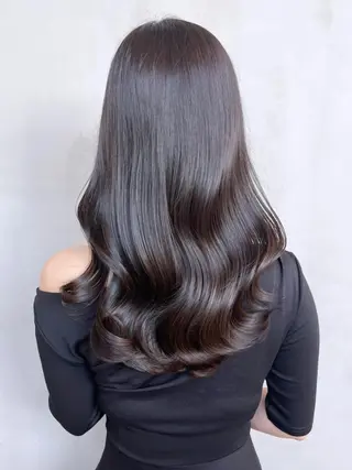 セミロング カラー ITbyALBUM 松戸のヘアスタイル