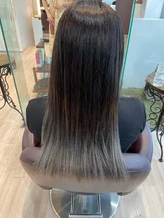 ロング カラー ツヤ髪質改善 💜れいな💜のヘアスタイル