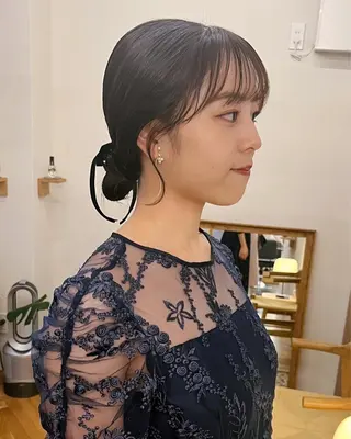 ヘアアレンジ 西山 紗耶香🪽 透明感カラー/ボブのヘアスタイル