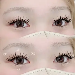 マツエク・マツパ aika/ &healthy🪽のマツエク・マツパデザイン