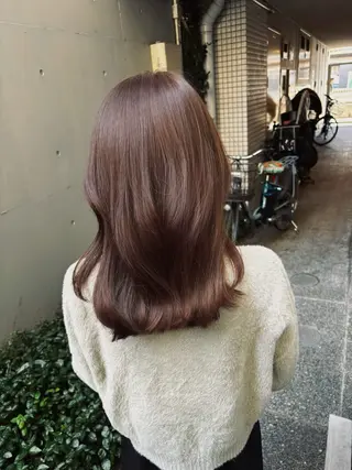 ミディアム カラー Large 都筑雅人のヘアスタイル
