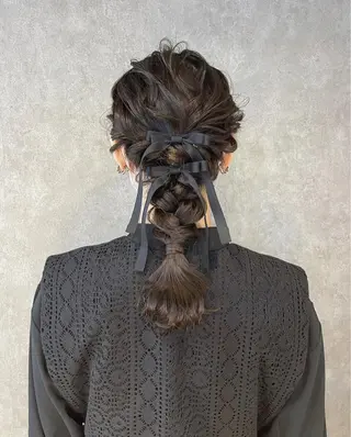 ロング 義本 風佳のヘアスタイル