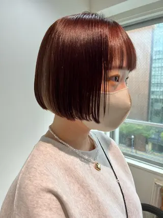 ショート カラー ボブ美容師 /馬場 翼のヘアスタイル