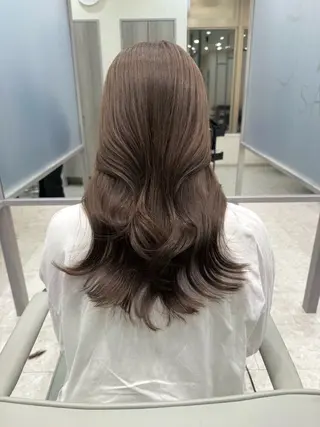 ミディアム カラー 髪質改善/札幌/大通 店長 ヨシカワアツシのヘアスタイル