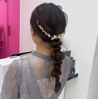 ヘアアレンジ JPCY MIRIYAのヘアスタイル