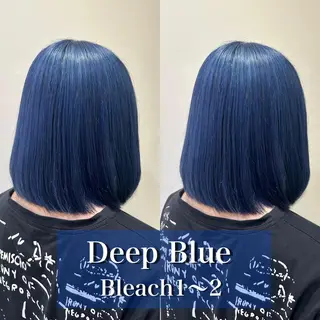 ミディアム カラー ミユ🎀エクステ 🎨デザインカラーのヘアスタイル