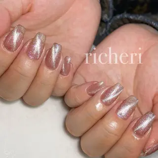 ミディアム ネイル richeri beautyのネイルデザイン