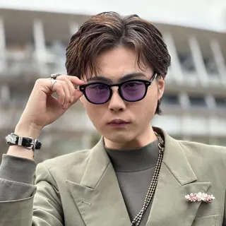 ショート カラー メンズ 【池袋店 店長】伊藤 昂樹/曲がる縮毛矯正のヘアスタイル