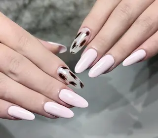 ネイル By moonネイル 🌷ワンホン/韓国風のネイルデザイン