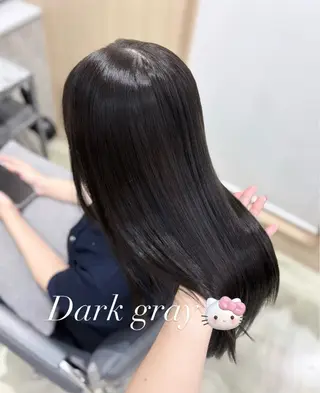 カラー Euphoria銀座店所属・縮毛矯正/Wカラー 🎀𝐒𝐀𝐊𝐈のヘアスタイル