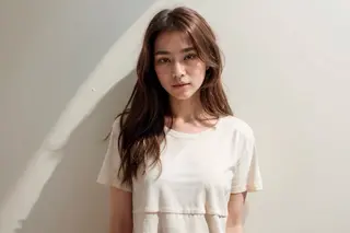 セミロング カラー LOVESTOIKE 堂本のヘアスタイル