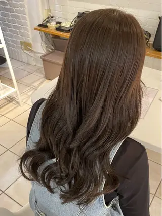 ロング カラー 🩰韓国レイヤー🩷 艶カラー🌷小栁歩美のヘアスタイル