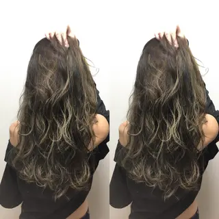 ロング カラー ヘアアレンジ メンズ キッズ ネイル マツエク・マツパ AUBE HAIRazul吉祥寺所属・綺麗な髪質にしたい方 限定🌈清水　祥のヘアスタイル